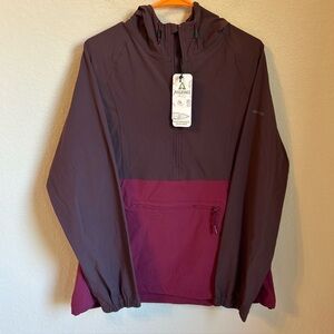 Ascend Windbreaker Raincoat Sz M